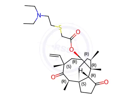 Chemical structure of Tiamulin Impurity 5 (Tiamulin EP Impurity E)