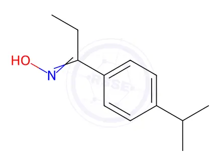 Chemical structure of 1-(1-Ethyl-3-methyl-1H-pyrazol-4-yl)-ethanoneoxime