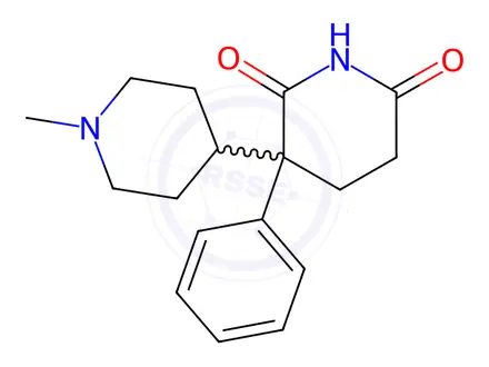 Chemical structure of Dexetimide Impurity 66