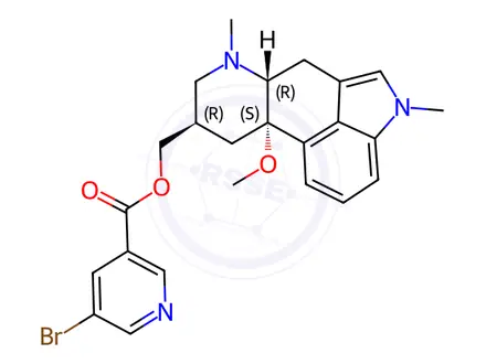 Chemical structure of Nicergoline