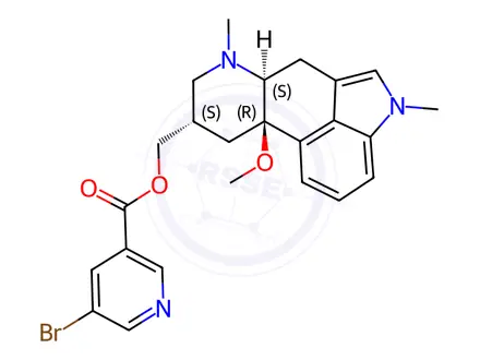 Chemical structure of Nicergoline Impurity 51