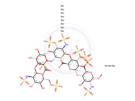 Chemical structure of Fondaparinux Sodium Impurity 11