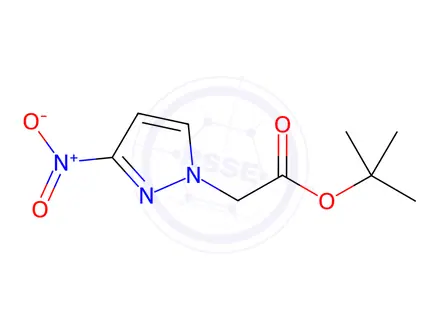 Chemical structure of tert-Butyl 2-(3-nitro-1h-pyrazol-1-yl)acetate