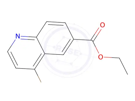 Chemical structure of ethyl 4-bromoquinoline-6-carboxylate