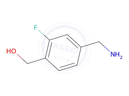 Chemical structure of (4-(Aminomethyl)-2-fluorophenyl)methanol