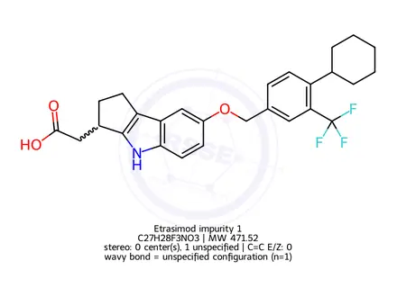 Chemical structure of Etrasimod Impurity 93