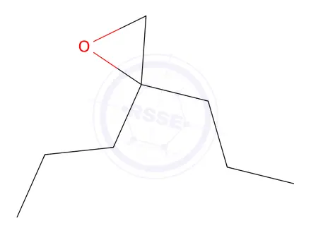 Chemical structure of 2,2-Dipropyloxirane