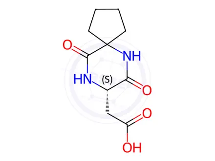 Chemical structure of Alaptide Impurity 30