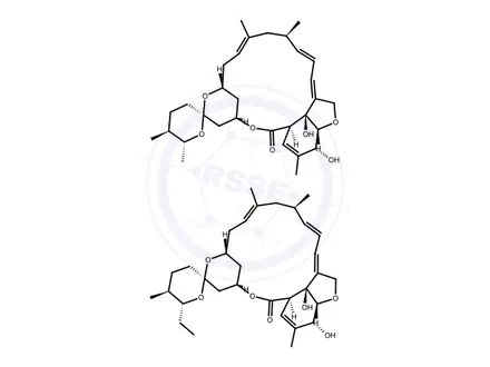 Chemical structure of Milbemectin