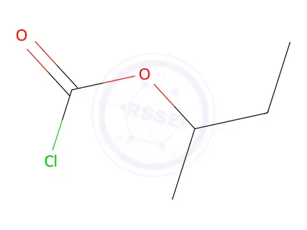 Chemical structure of Picaridin Related Compound 3 (Butan-2-yl Carbonochloridate)