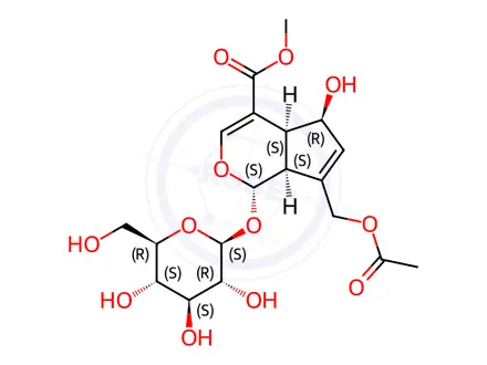 Chemical structure of Daphylloside