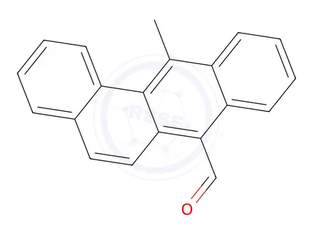 Chemical structure of 7-FORMYL-12-METHYLBENZ(A)ANTHRACENE