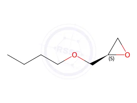 Chemical structure of (2R)-2-(Butoxymethyl)oxirane