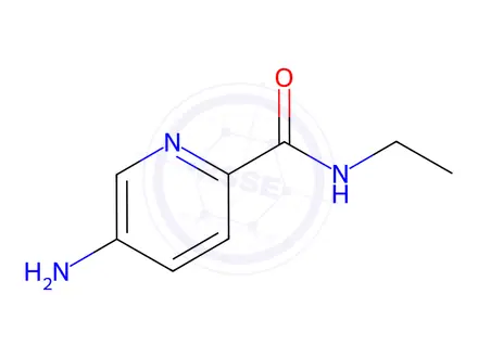 Chemical structure of 5-Amino-N-ethylpyridine-2-carboxamide