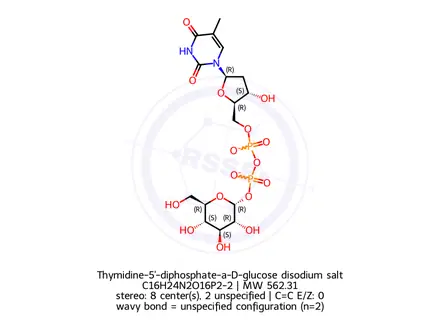 Chemical structure of DTDP-GLC-NA2