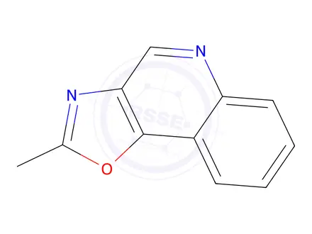Chemical structure of 2-Methyloxazolo[4,5-c]quinoline