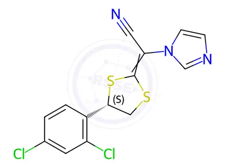 Chemical structure of (SZ)- Luliconazole