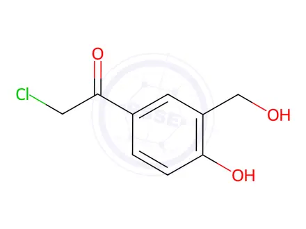 Chemical structure of Salbutamol Related Compound (1332862-57-3)