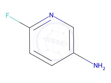 Chemical structure of 5-Amino-2-fluoropyridine