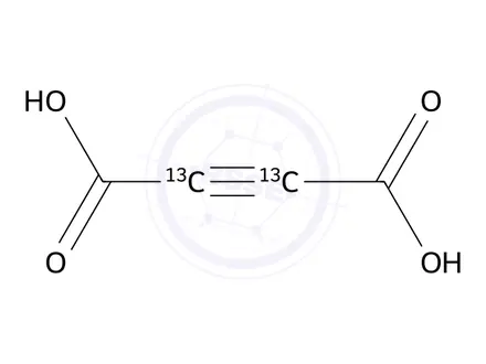 Chemical structure of Acetylene-¹³C₂ dicarboxylic acid