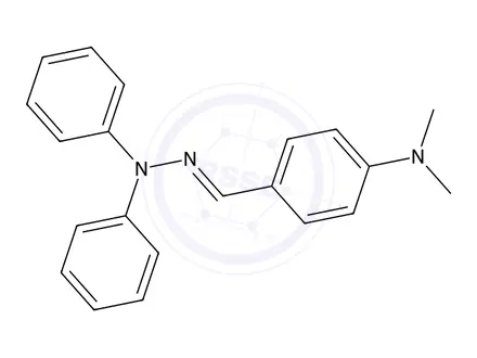 Chemical structure of 4-((2,2-Diphenylhydrazono)methyl)-N,N-dimethylaniline