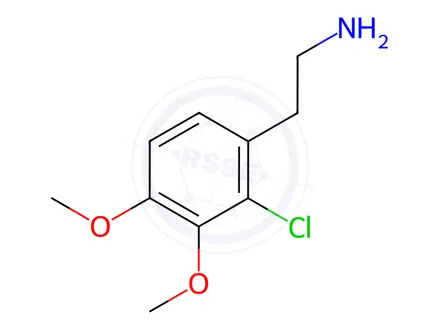 Chemical structure of Dopamine Hydrochloride Impurity 73 Monomer