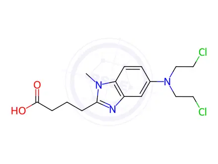 Chemical structure of Bendamustine