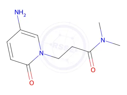 Chemical structure of 3-(5-Amino-2-oxopyridin-1(2h)-yl)-N,N-dimethylpropanamide
