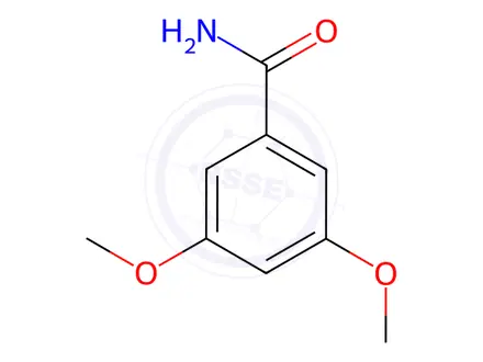 Chemical structure of 3,5-Dimethoxybenzamide