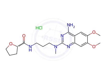 Chemical structure of Afuzosin hydrochloride