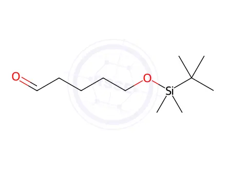 Chemical structure of 5-((tert-Butyldimethylsilyl)oxy)pentanal