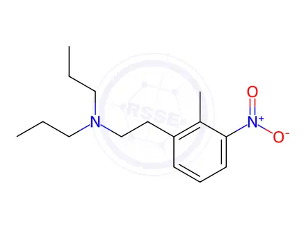 Chemical structure of N,N-Dipropyl-2-(2-methyl-3-nitrophenyl)ethylamine