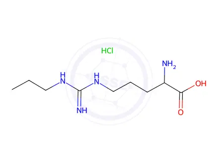 Chemical structure of Nω-Propyl-L-arginine hydrochloride