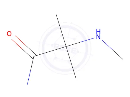 Chemical structure of 2-methyl-2-(methylamino)propanamide