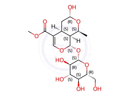 Chemical structure of Morroniside