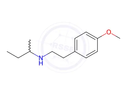 Chemical structure of (butan-2-yl)[2-(4-methoxyphenyl)ethyl]amine