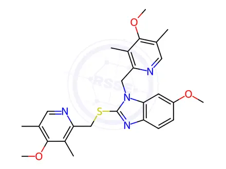 Chemical structure of Esomeprazole Sodium Impurity 178