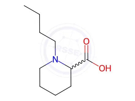 Chemical structure of Bupivacaine Impurity 10
