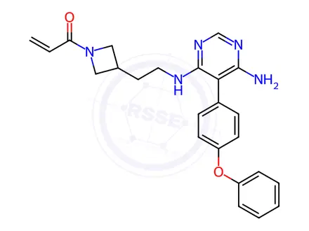 Chemical structure of Evobrutinib Impurity 60