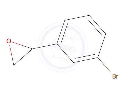 Chemical structure of 2-(3-bromophenyl)oxirane