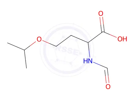 Chemical structure of n-Formyl-o-isopropylhomoserine