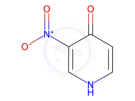 Chemical structure of 3-Nitropyridin-4-Ol