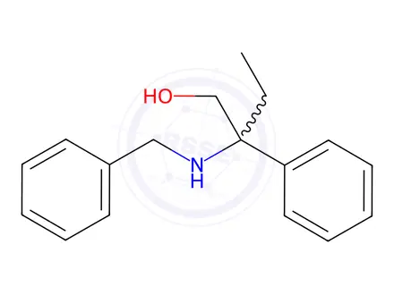 Chemical structure of 2-Benzylamino-2-phenylbutanol