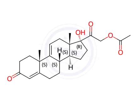 Chemical structure of Hydrocortisone Impurity 30
