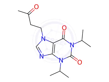 Chemical structure of Propentofylline Impurity 90