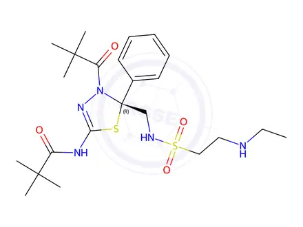 Chemical structure of Litronesib