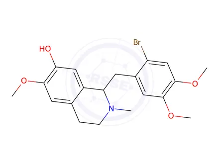 Chemical structure of A 69024