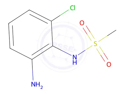 Chemical structure of N-(2-Amino-6-chlorophenyl)methanesulfonamide