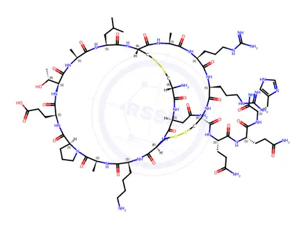 Chemical structure of Apamin