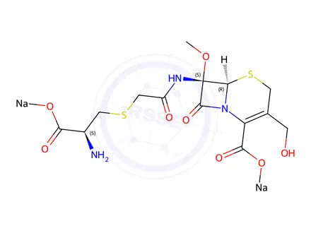 Chemical structure of Cefminox Impurity 49